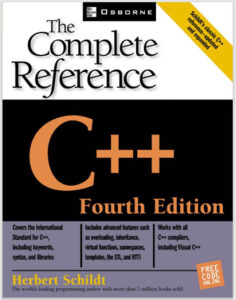 C++: the Complete Reference, 4th Edition by Herbert Schildt 0072226803 eBook cover