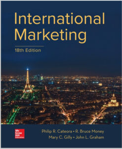 International Marketing 18th Edition by Mary Gilly 9781259712357 eBook cover