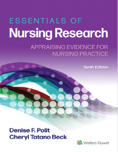 Essentials of Nursing Research: Appraising Evidence for Nursing Practice 10th Ed eBook cover