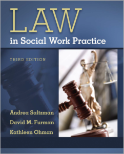 Law in Social Work Practice 3rd Edition by Andrea Saltzman eBook cover