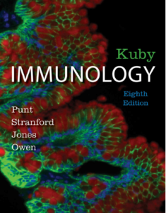 Kuby Immunology 8th Edition by Jenni Punt eBook cover