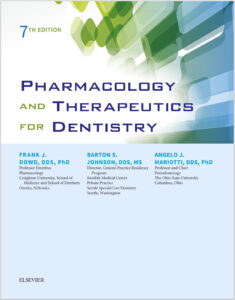 Pharmacology and Therapeutics for Dentistry 7th Edition eBook cover