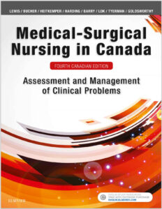 Medical-Surgical Nursing in Canada 4th edition by Sharon L Lewis eBook cover