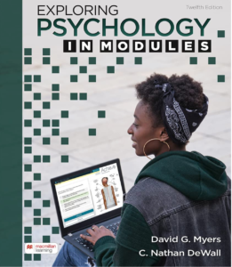 Exploring Psychology in Modules 12th Edition - eBook cover