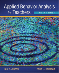 Applied Behavior Analysis for Teachers 9th Edition eBook cover