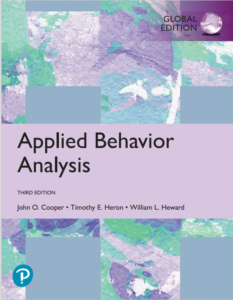 Applied Behavior Analysis 3rd edition Global Edition by John O. Cooper eBook cover