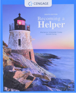 Becoming a Helper 8th Edition by Marianne Schneider eBook cover