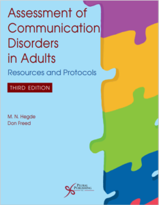 Assessment of Communication Disorders in Adults 3rd Edition eBook cover