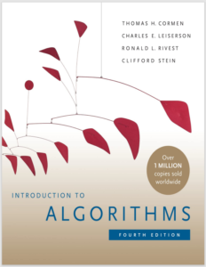 Introduction to Algorithms 4th Edition By Thomas Cormen eBook cover